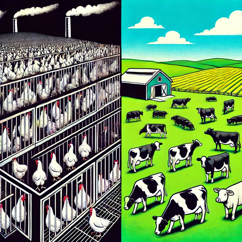 The hidden Suffering in animal Agriculture